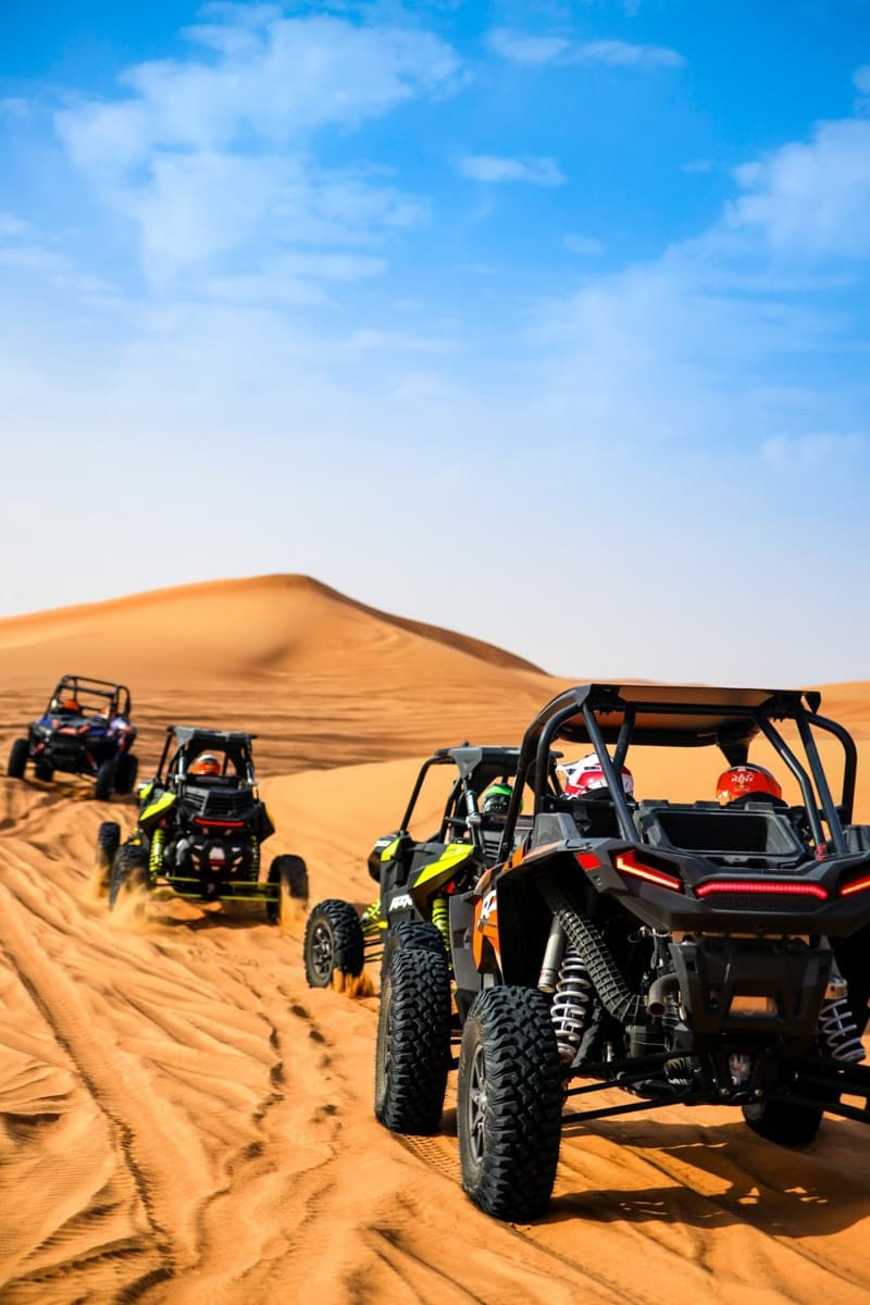 Buggy dans le desert