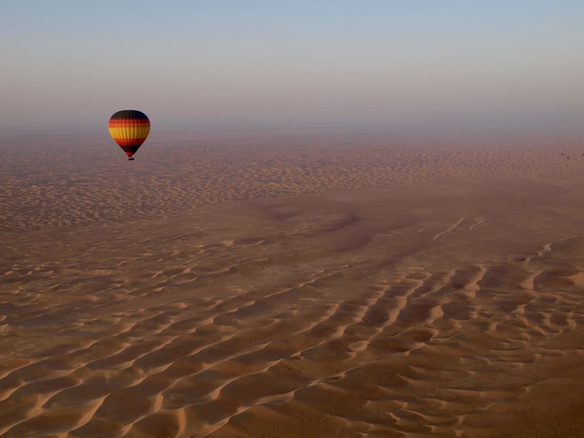 Vol en Montgolfiere