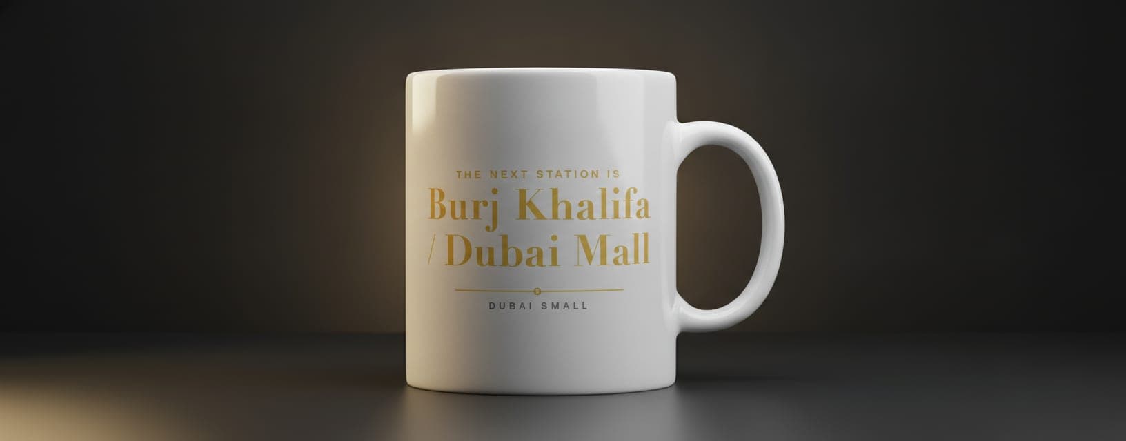 Metro Mug - Burj Khalifa / Dubai Mall