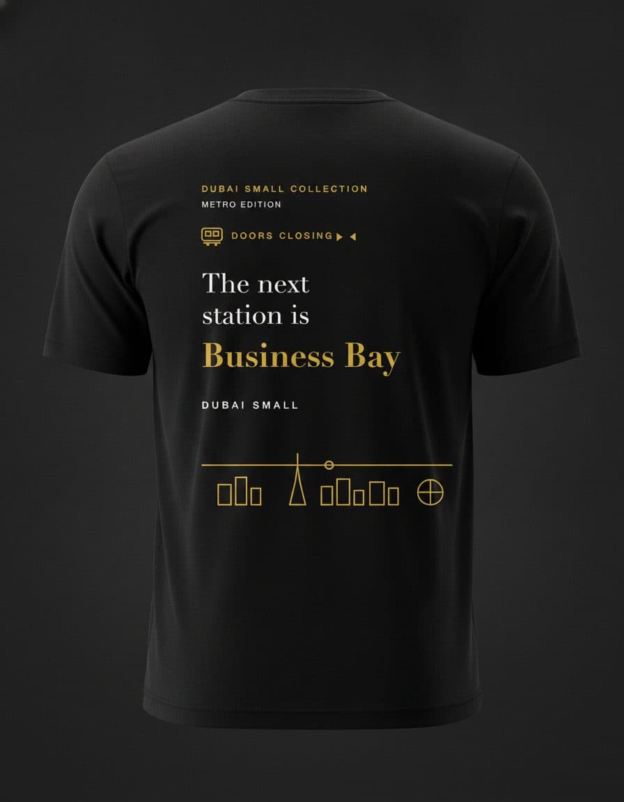Metro Classic T-shirt - Business Bay